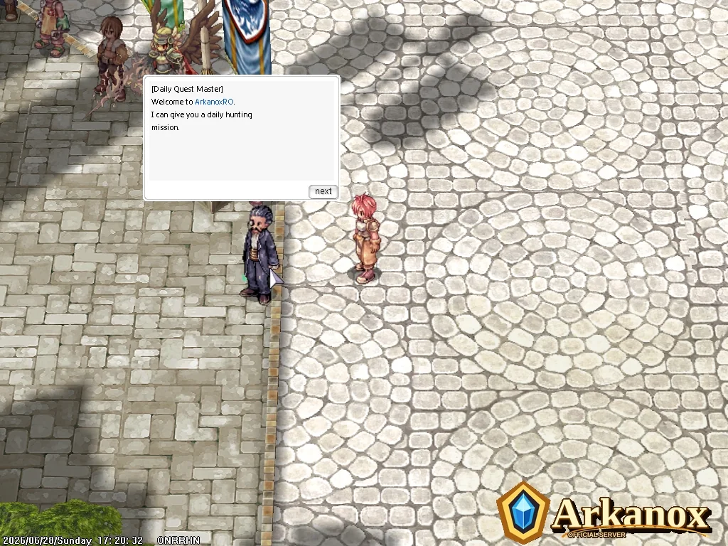 Daily Quest Master NPC